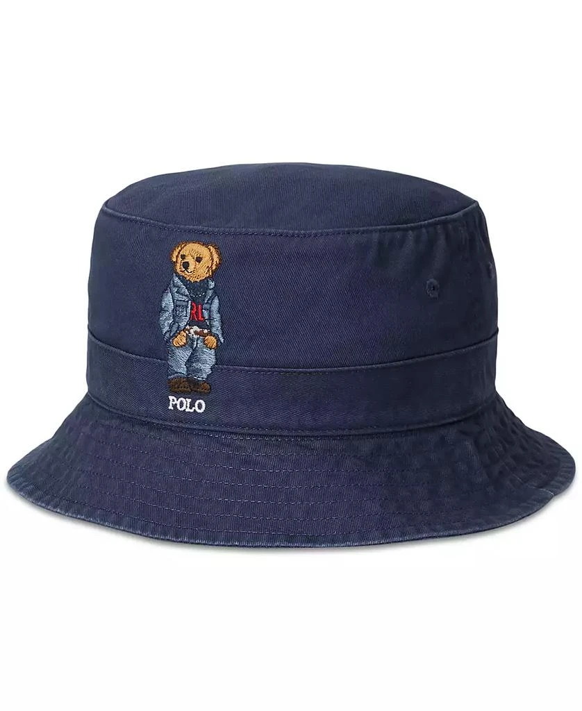Ralph Lauren Men's Polo Bear Twill Bucket Hat 1