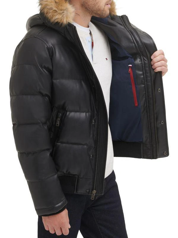 Tommy Hilfiger Faux Fur Hood Puffer Jacket 3