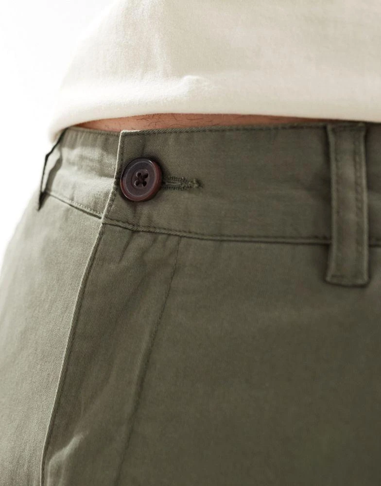 Farah Farah elm chino trouser in khaki green 2