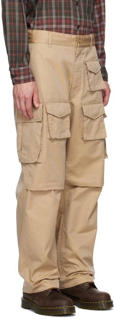 Engineered Garments Khaki Iridescent FA Cargo Pants 2