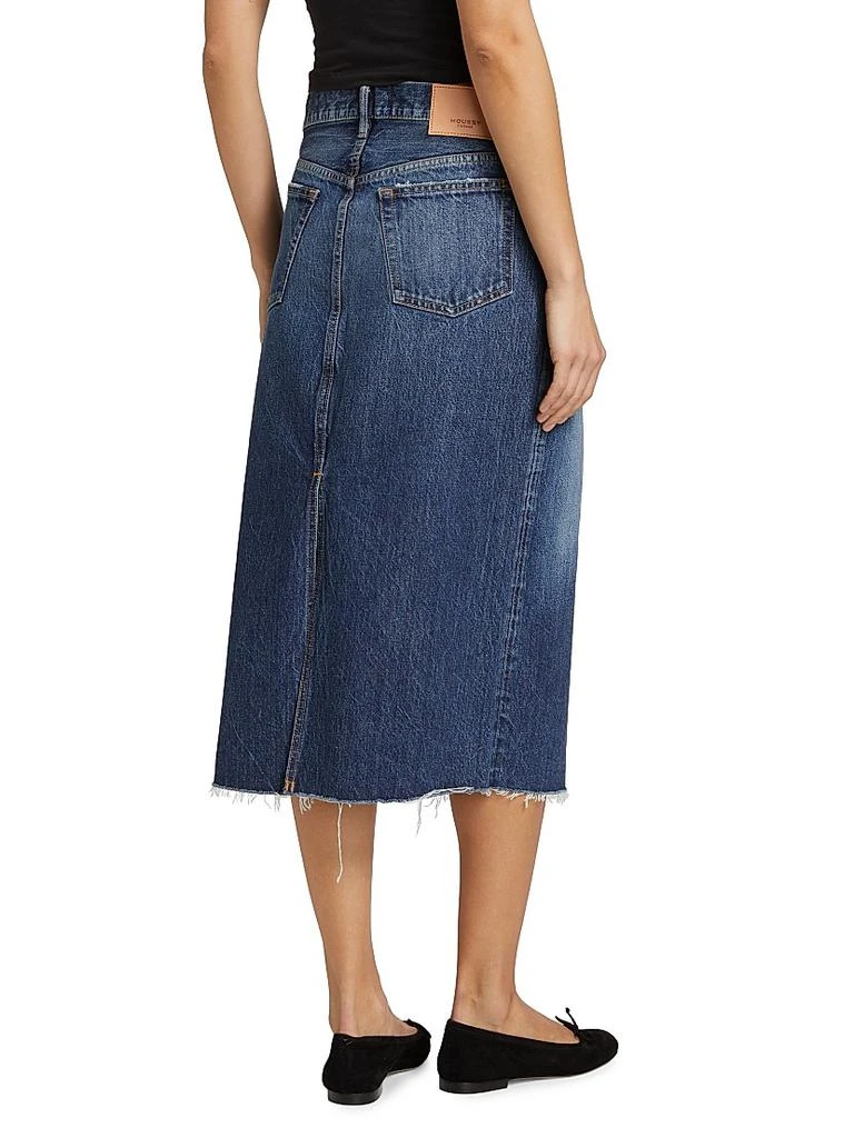 MOUSSY VINTAGE Longleaf Denim Skirt 5