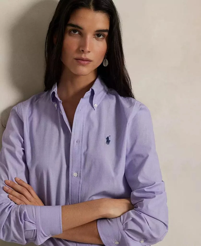 Ralph Lauren Women's Stretch Slim Fit Cotton Shirt 4