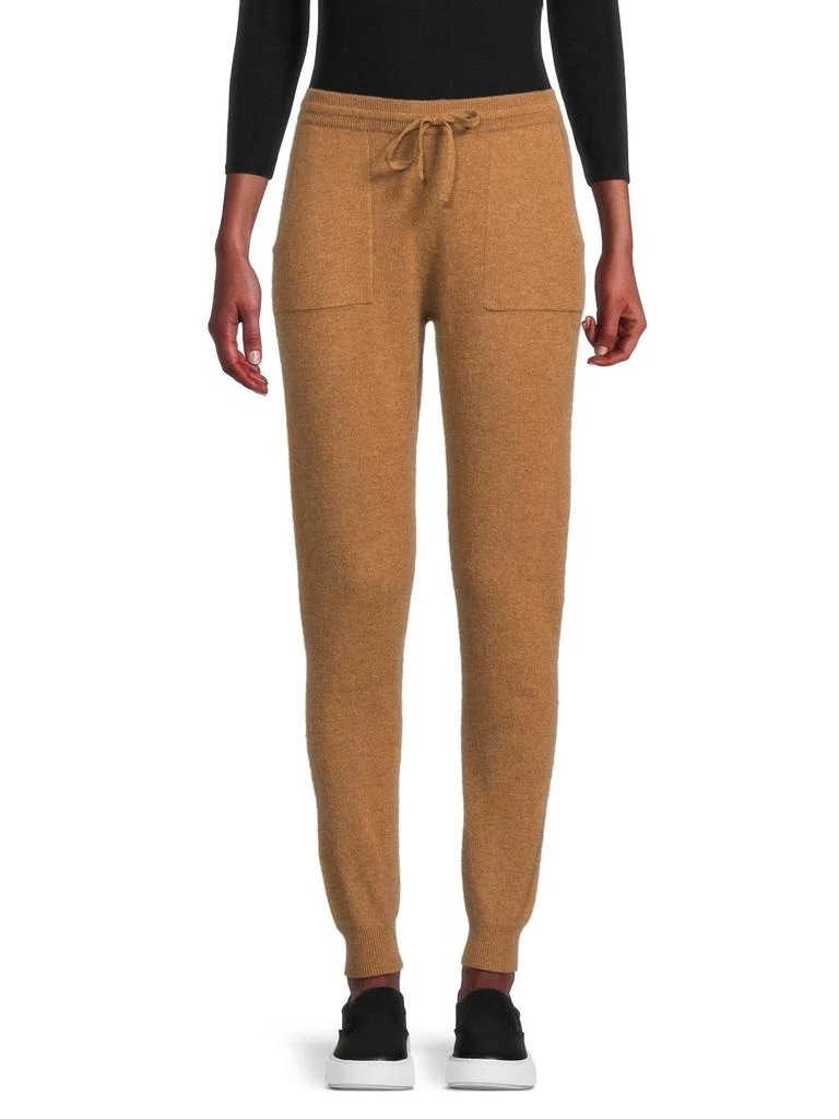 Saks Fifth Avenue 100% Cashmere Drawstring Joggers