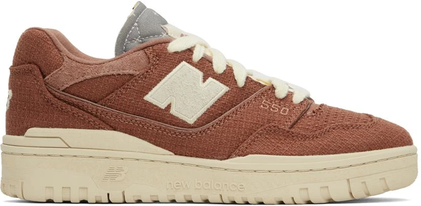 New Balance Brown 550 Sneakers 1