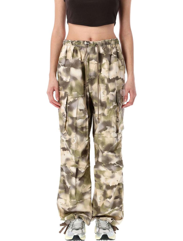 【Open Yy】CAMO ROLLED WAIST CARGO PANTS Open YY Camo Rolled Waist Cargo Pants - Leggings - Compare