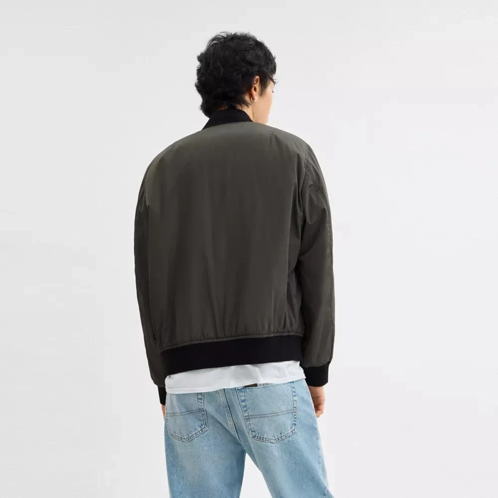 Coach Reversible Ma 1 Jacket In Recycled Polyester 3