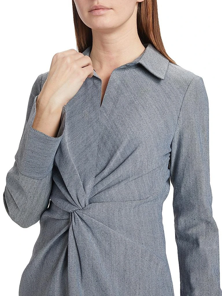 Cinq à Sept Mckenna Twist-Front Minidress 6