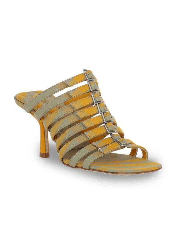 Burberry 76MM Stiletto Heel Strappy Sandals 2