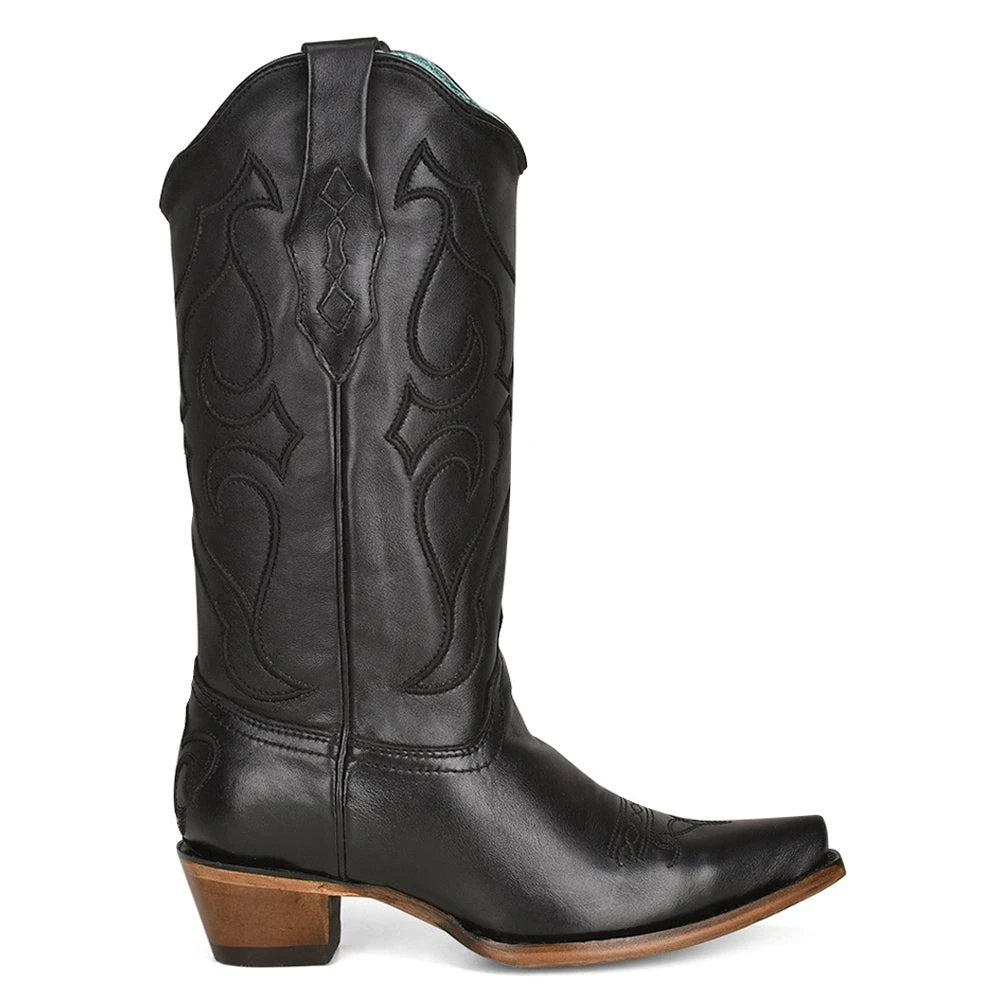 Corral Boots Stitch Embroidered Snip Toe Cowboy Boots 1