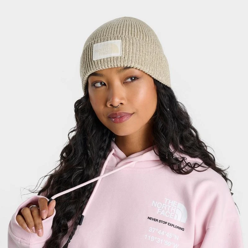 The North Face The North Face TNF Logo Box Cuffed Beanie Hat 2