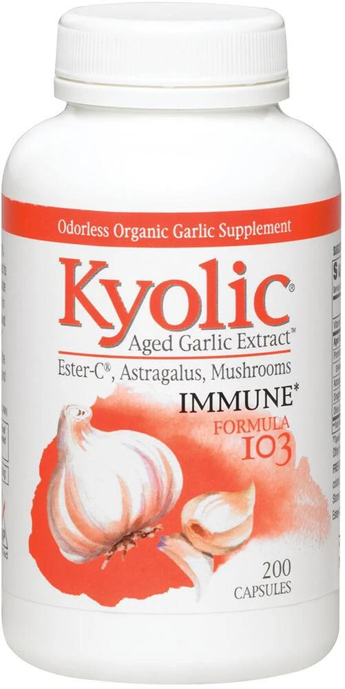 Kyolic® Immune Support: Garlic Extract Immune Formula 103 1