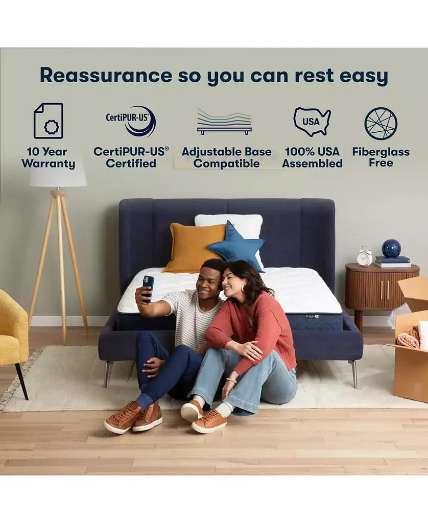 Serta Dream Haven 8" Medium Tight Top Mattress in a Box - 9