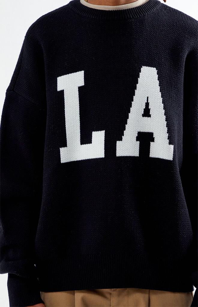 Black Los Angeles Crew Neck Sweater – On Sale Now with Up to 51