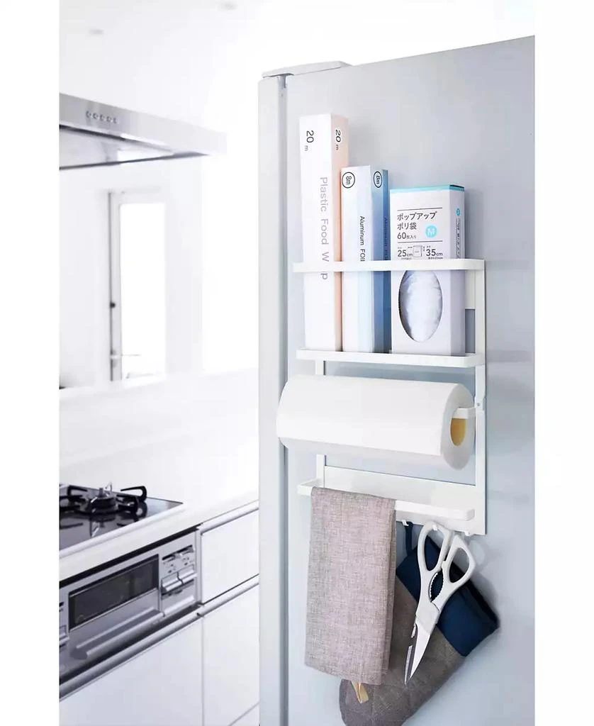 Yamazaki Home Plate Magnetic Kitchen Organization Rack 8