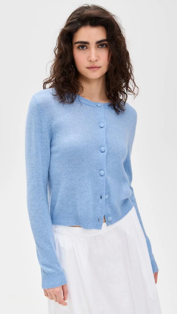 Velvet Velvet x Cleo Wade Chrichet Cashmere Cardigan 1