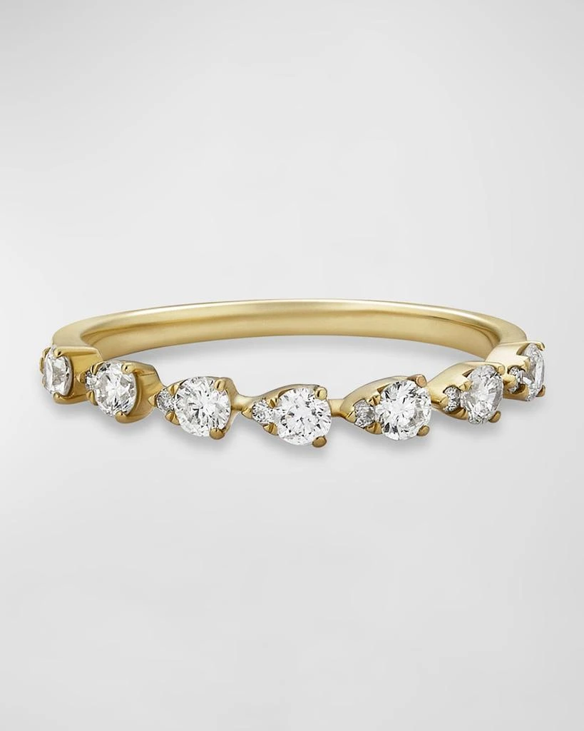STONE AND STRAND 7 Pear Illusion Diamond Ring 1
