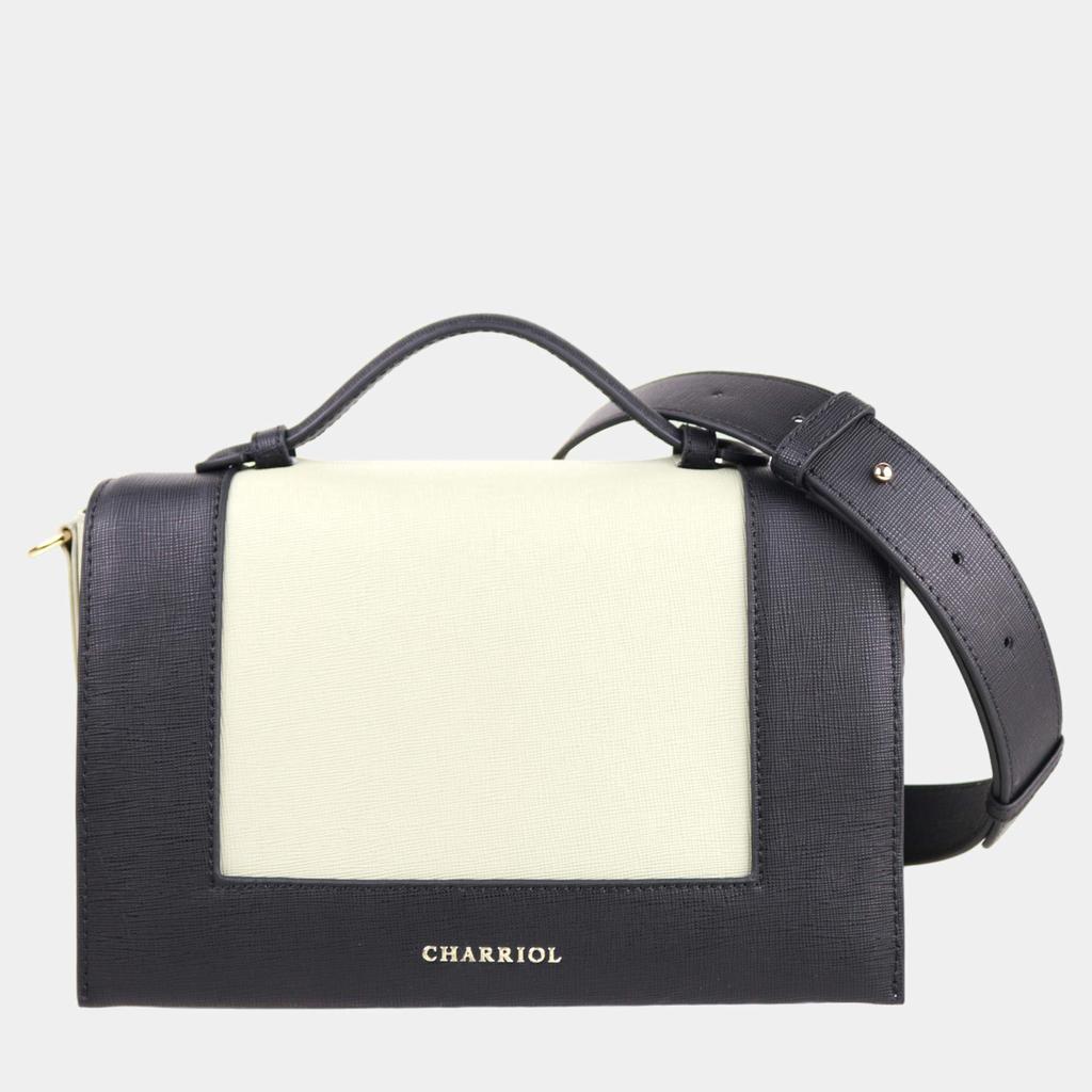Charriol Charriol Light grey Leather Marina Crossbody