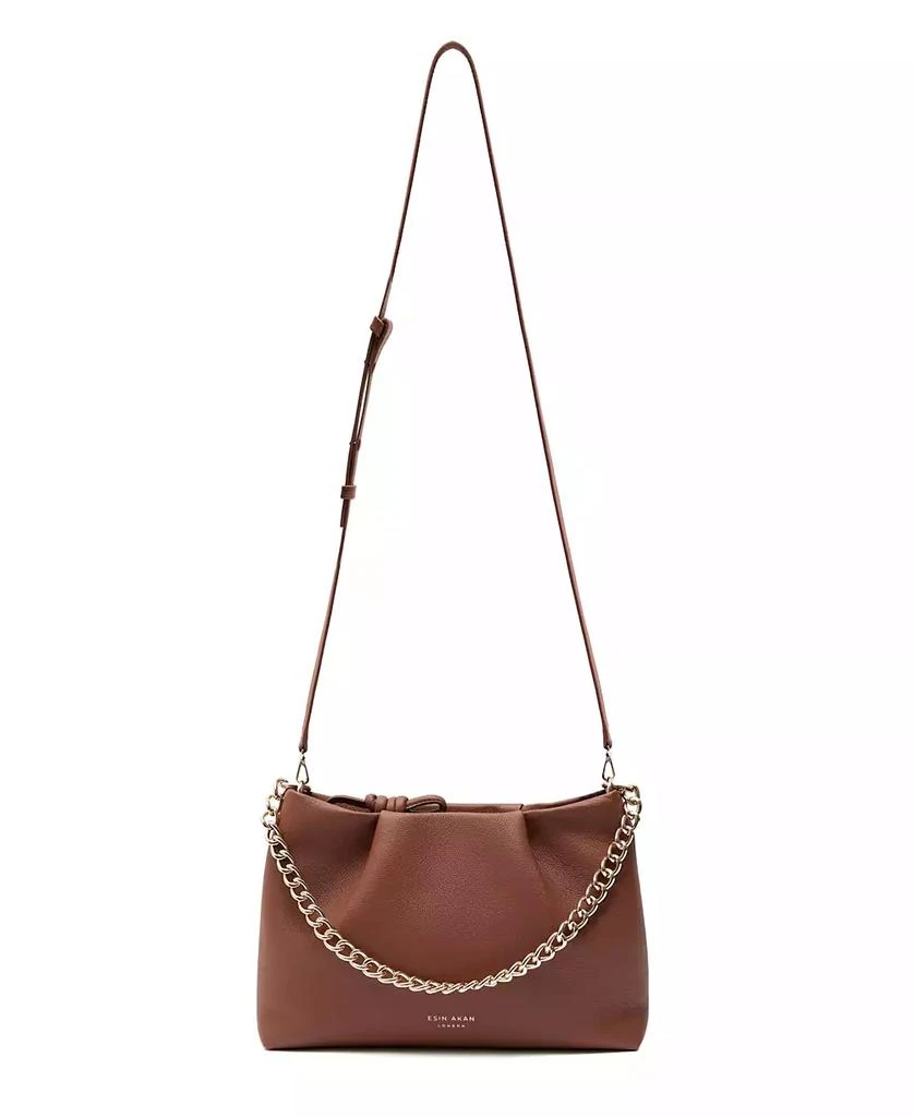 Esin Akan Midi Mayfair Leather Clutch Crossbody Bag 7