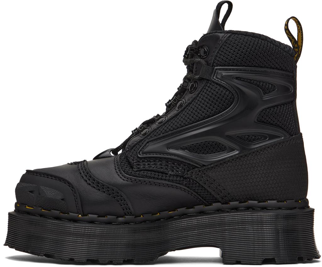 Black Exoshield XX01 Steel Toe Leather Boots – On Sale Now with Up
