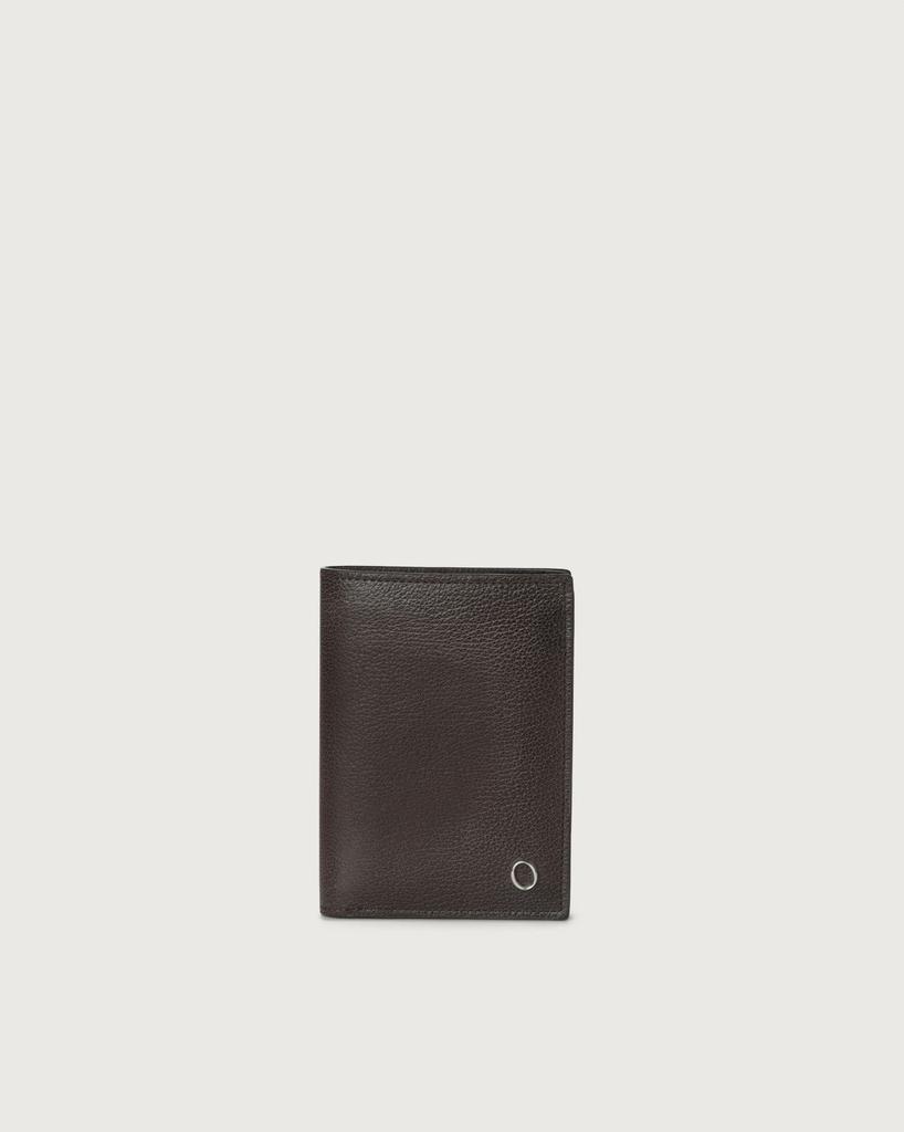 ORCIANI wallet and portatessere man Orciani su0109 chevrette - vertical wallet moro head