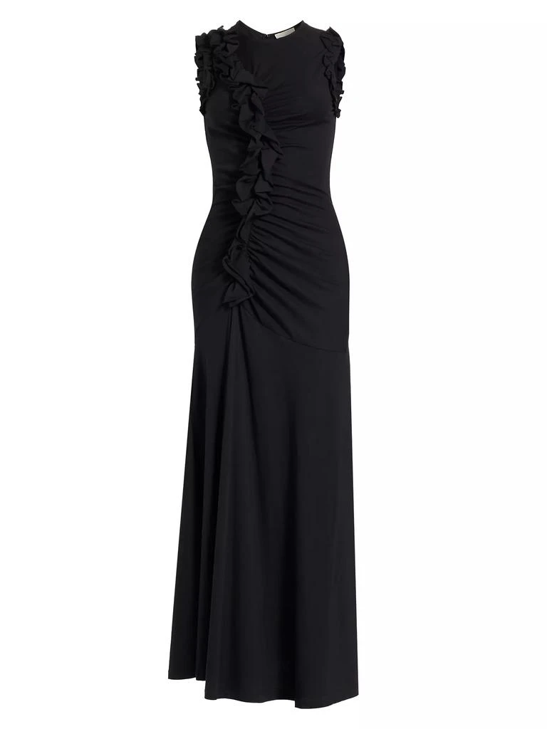 Ulla Johnson Bendetta Frilled Cotton Maxi Dress 1