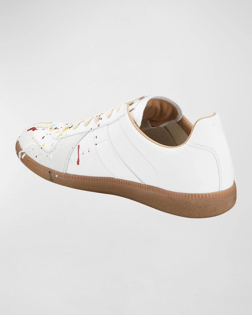 MAISON MARGIELA Men's Replica Paint-Splatter Sneakers 5