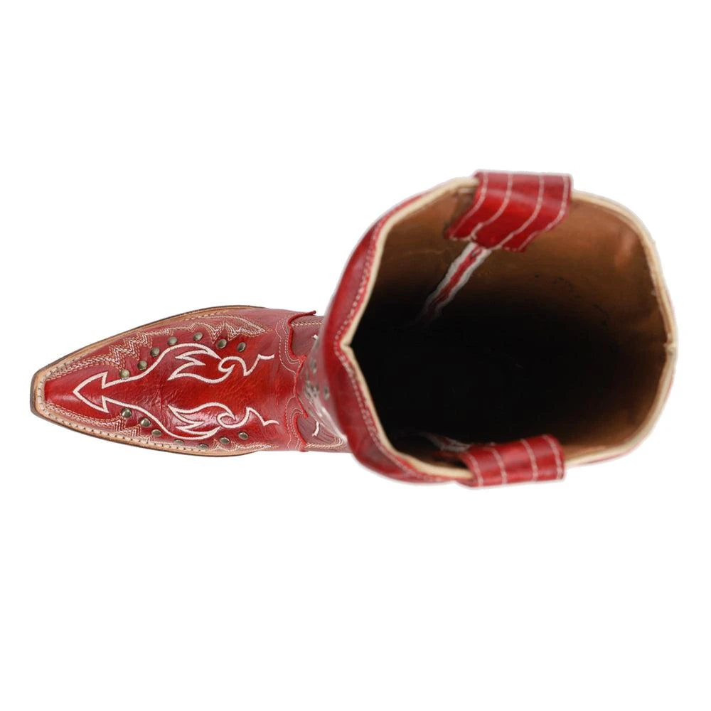 Circle G by Corral Embroidered And Studded Snip Toe Cowboy Boots 4