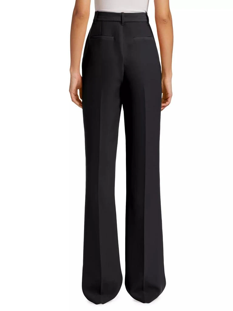 Halston Jora Stretch-Crepe Boot-Cut Trousers 5