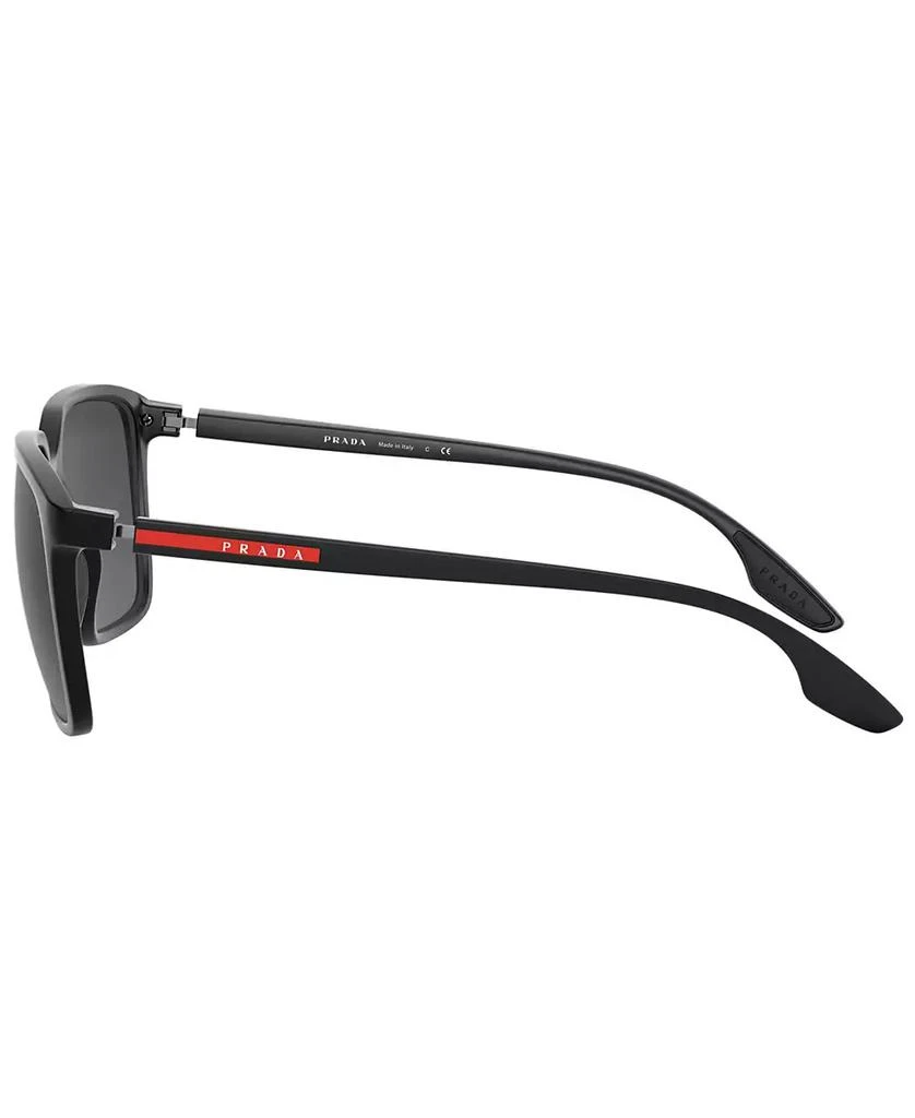 Prada Men's Polarized Sunglasses, PS 06VS 58 6