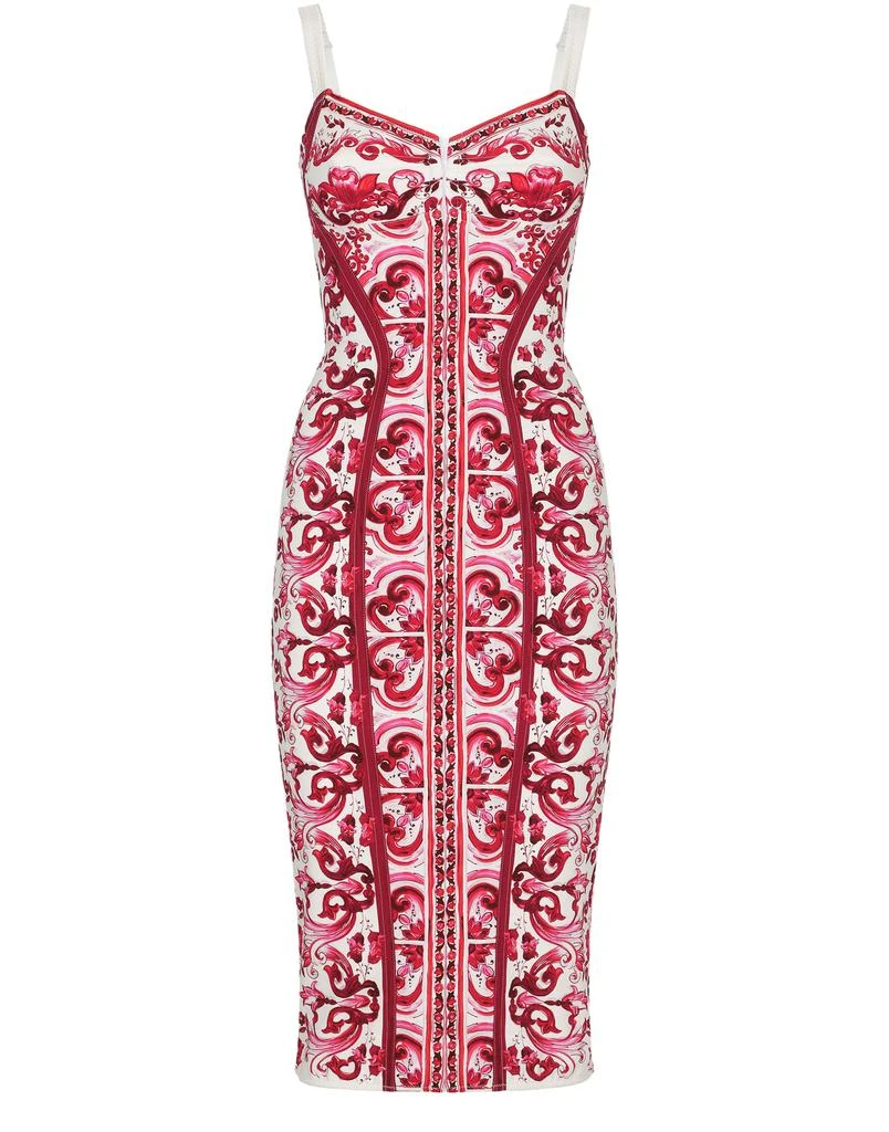 Bustier Dress Dolce And Gabbana Dress Majolica Dolce Gabbana