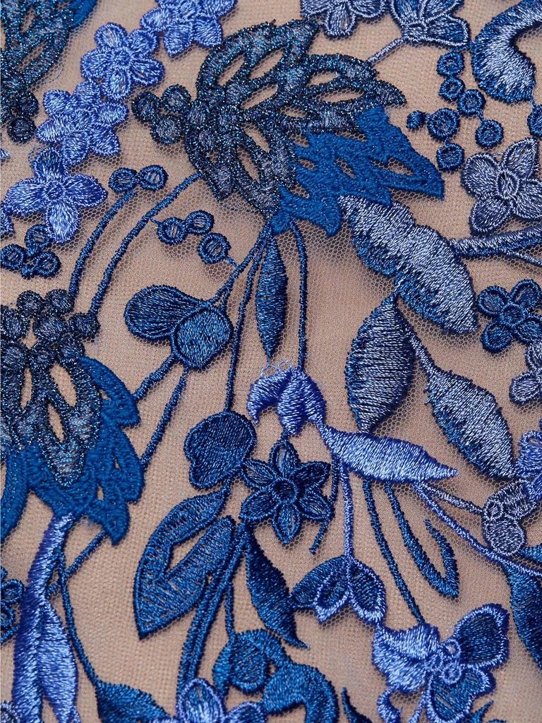 MARCHESA Embroidered Tulle Dress 7