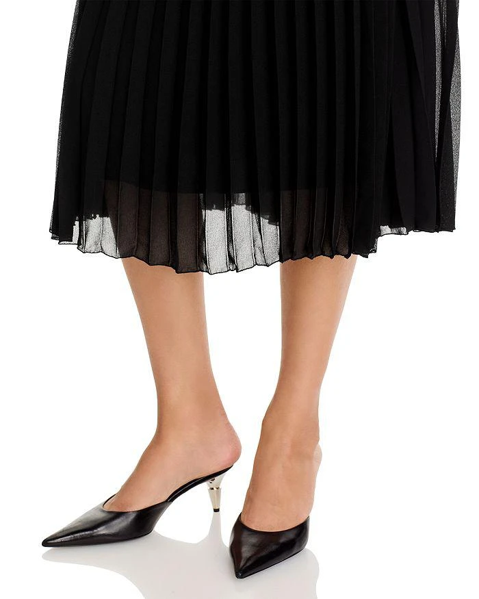 Hugo Boss Diloh2 Plissé Crepe Midi Dress 6