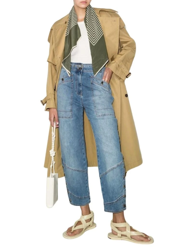 Ulla Johnson Harris Wide Leg Jean In Medium Wash 4