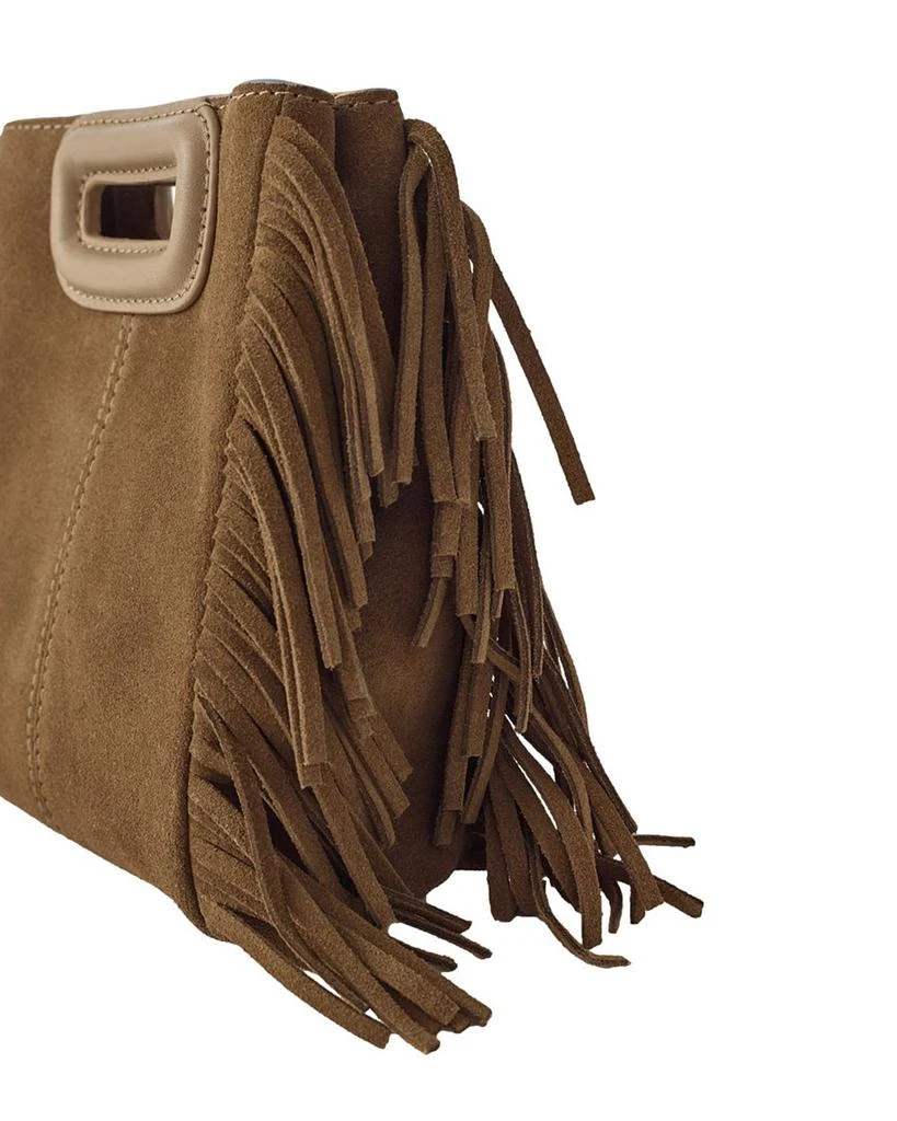 Maje M Mini Fringe Suede Crossbody Bag 6