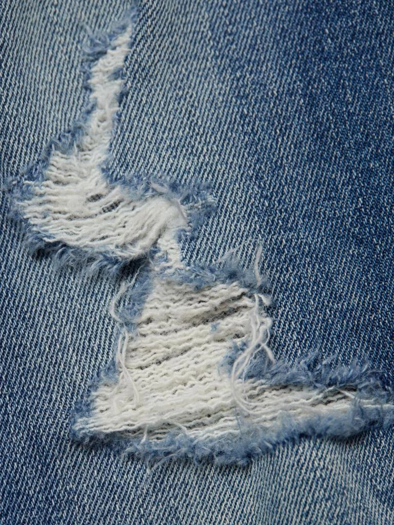 MOTHER The Swooner Fray Skinny Jeans 5