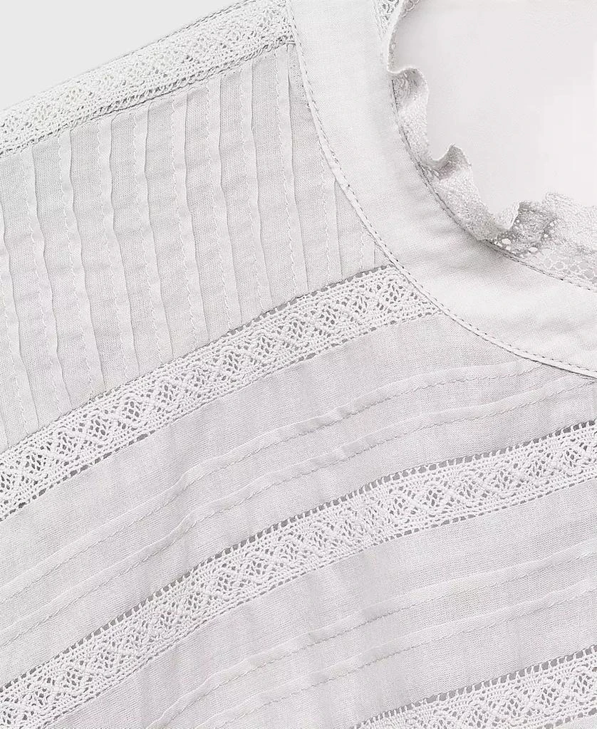 Mango Women
s Short-Sleeved Cotton Nightdress 3