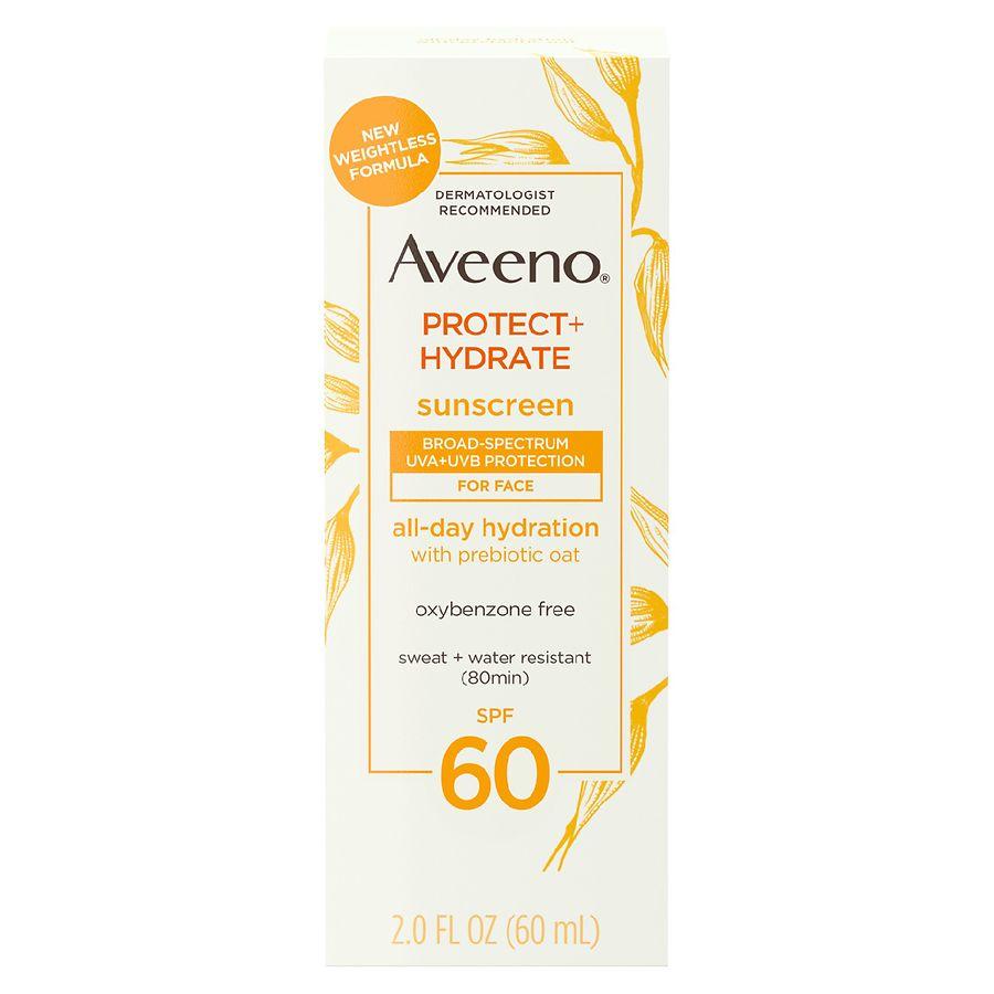 Aveeno Protect + Hydrate Face Sunscreen Lotion With SPF 60