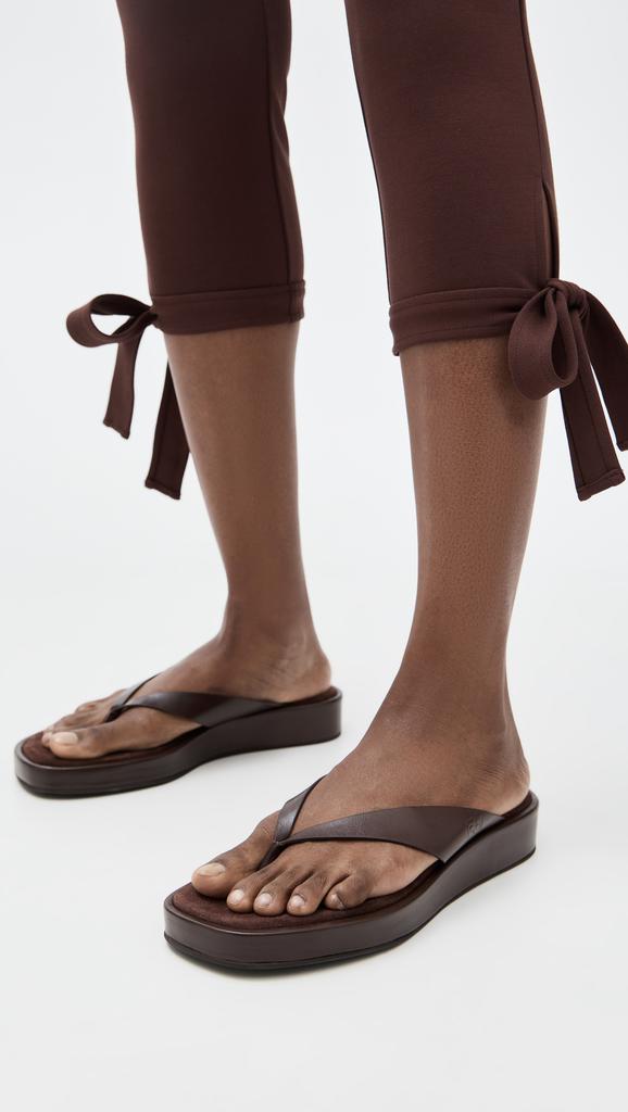 Reformation Eden Platform Thong Sandals