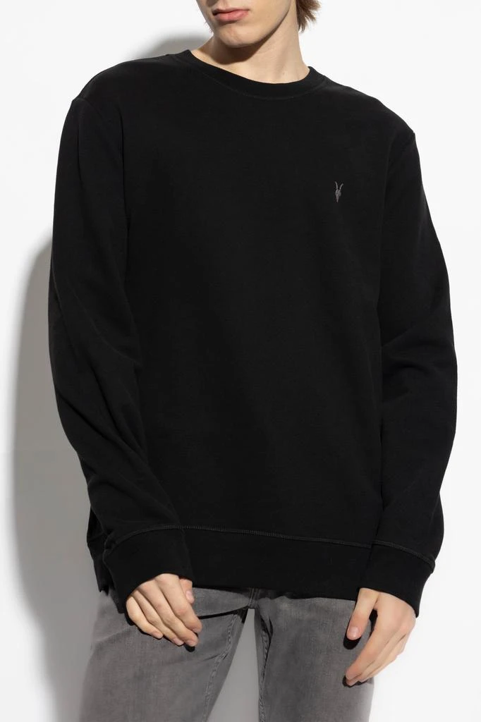 ALL SAINTS ‘Raven’ sweatshirt with logo 3