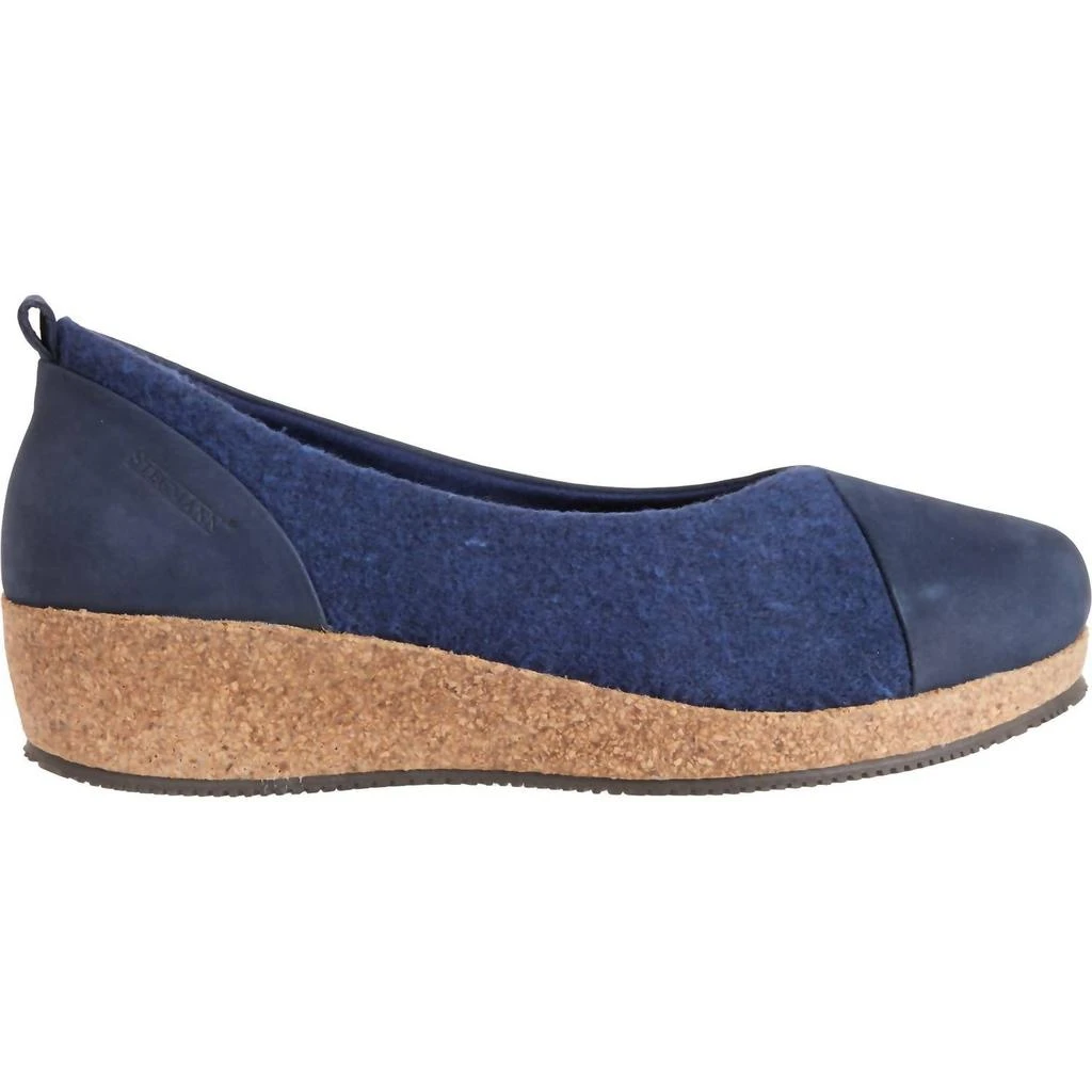Stegmann Women's Sofie Wedge Slip-On Shoes In Navy 2