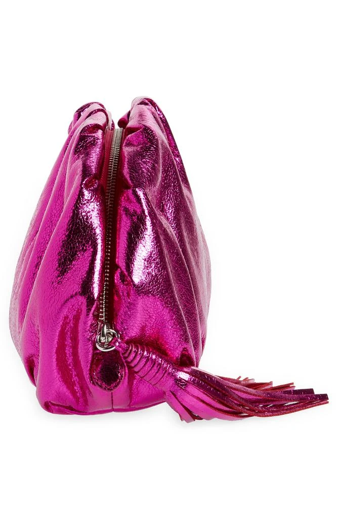 Rebecca Minkoff Ruched Faux Leather Clutch 5