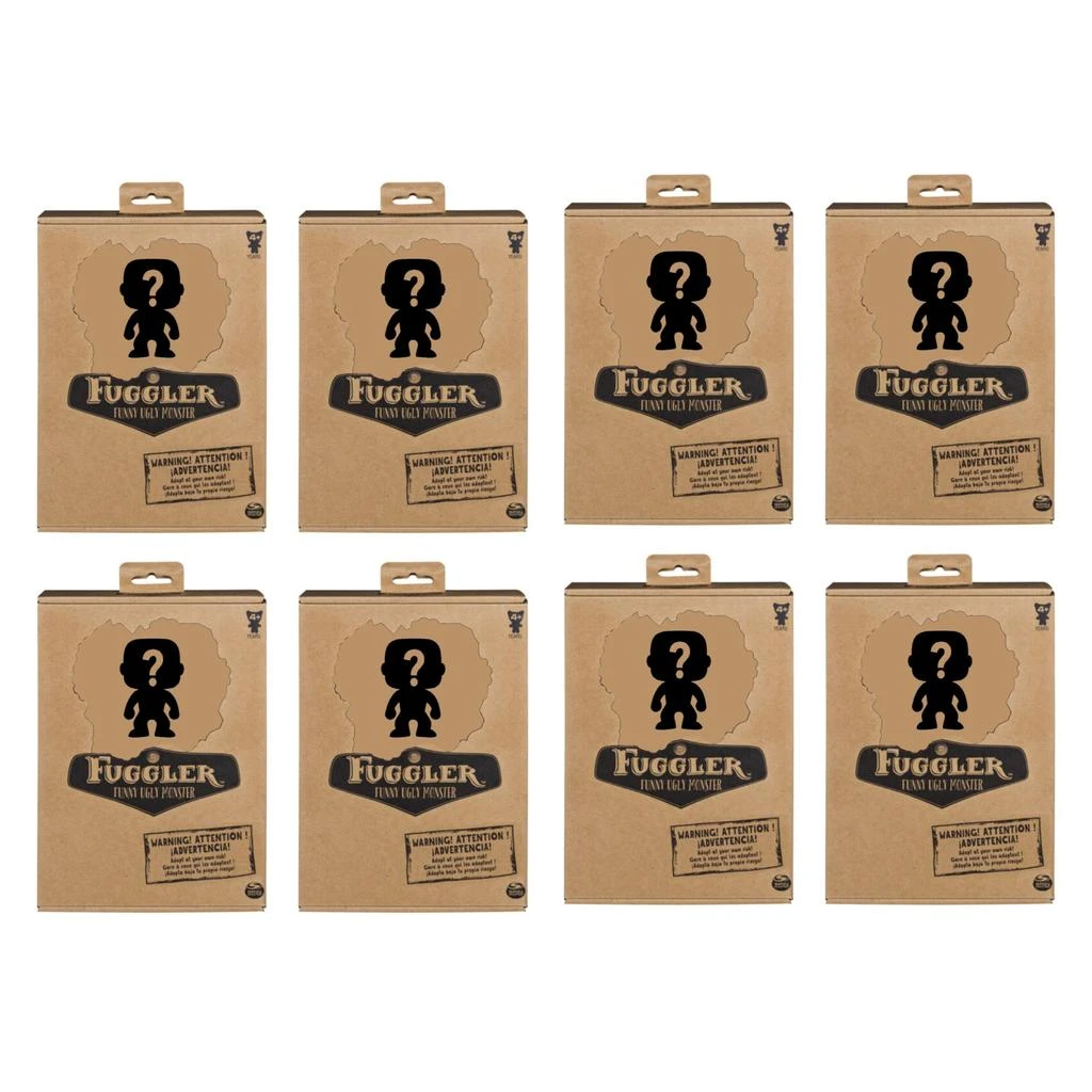 Fuggler Pack of 8 ZURU  Funny Ugly Monster Plush Toy 9 Inch Mystery Random Plush Toys