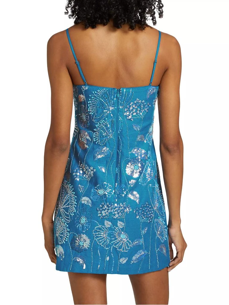 Milly Milly Sequin-Embellished Minidress 5