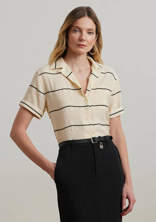 Ralph Lauren Ralph Lauren Striped Short Sleeve Camp Shirt
