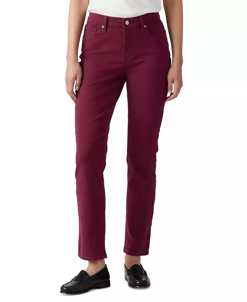 Levi's Women's Classic Mid Rise Straight-Leg Jeans 1