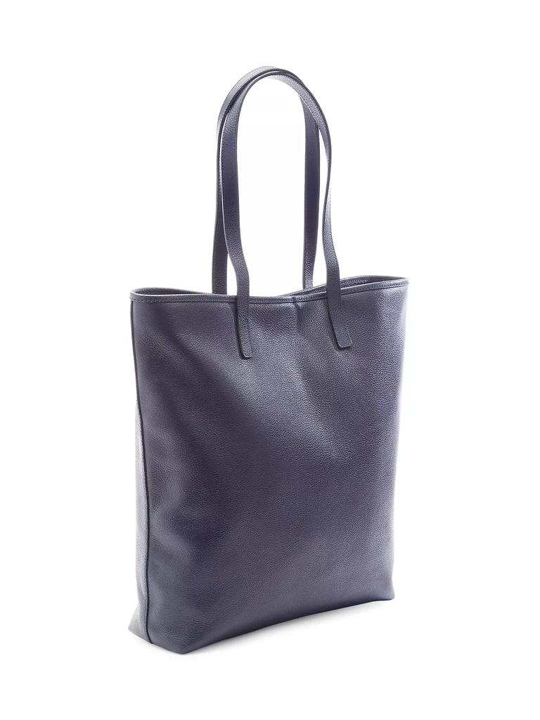 Royce New York Pebble Grain Tall Tote Bag