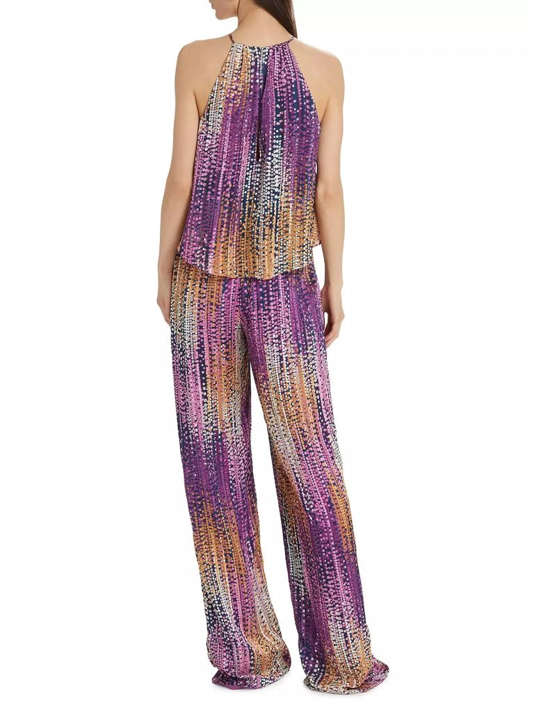 Ramy Brook Leora Tie-Dye Dotted Jumpsuit 5
