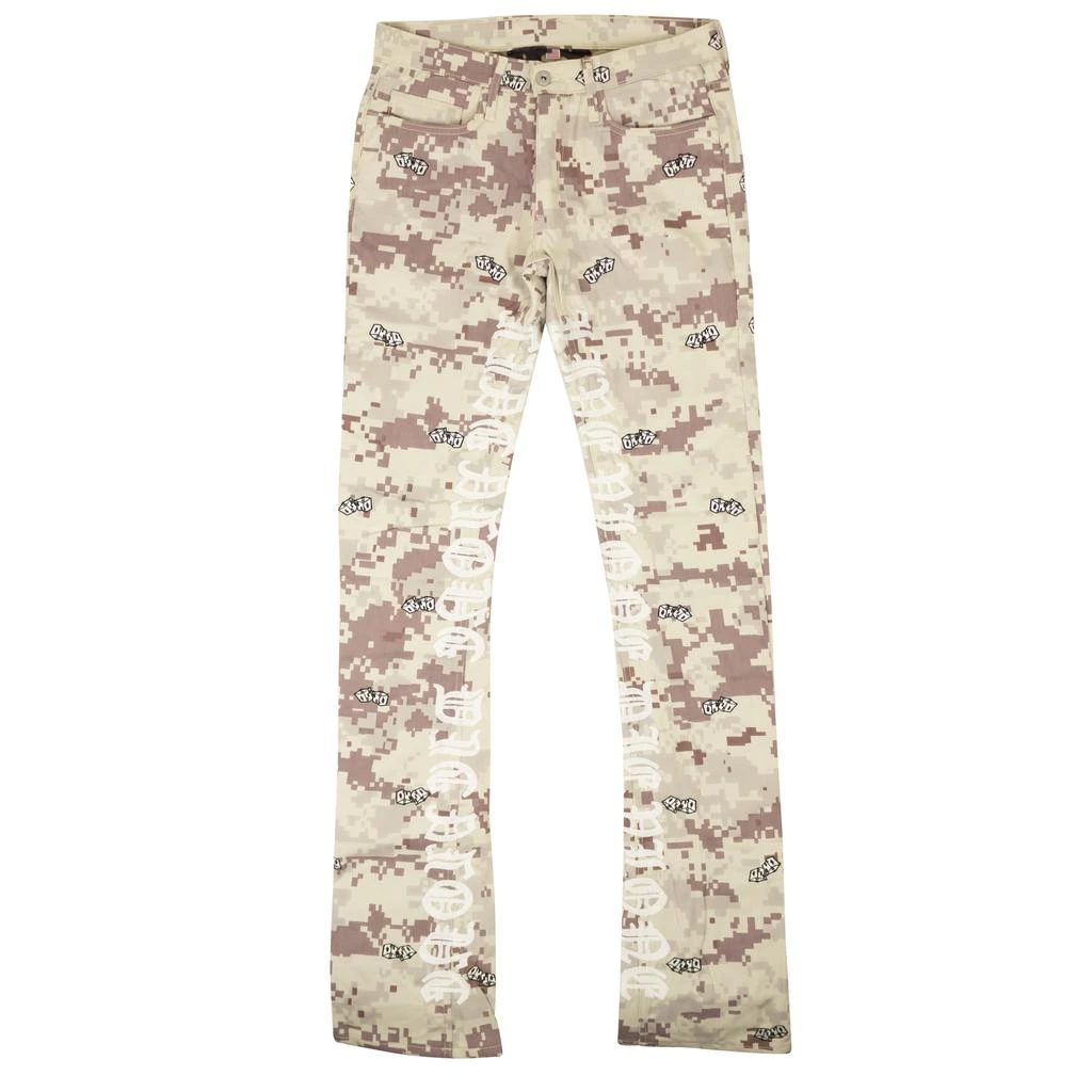 Vlone 5 Pocket Jean - Digi Camo 1