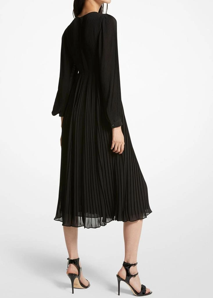 Michael Kors Pleated georgette midi dress 7