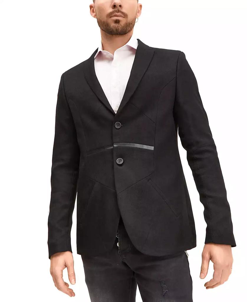 RON TOMSON Men's Modern Lightweight Geometric Sport Coat